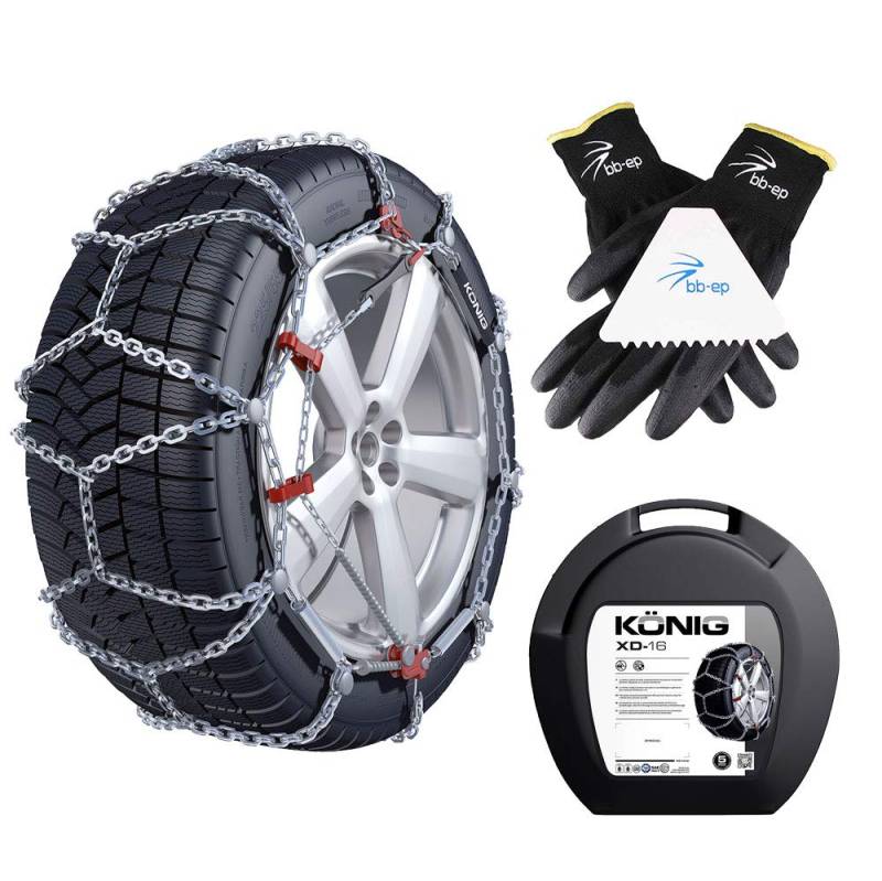 BB-EP Schneekettenset XD-16 für FIAT Ducato (2014) 215/75 R16 von BB-EP