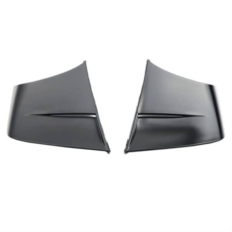 BBIGTIFWX Motorrad-Winglets 2Pcs Motorrad Modifiziertes Zubehör Motorrad Windflügel Universal Winglets Seitenverkleidung Winglets Spoiler Aerodynamischer Flügel(Glossy Black) von BBIGTIFWX