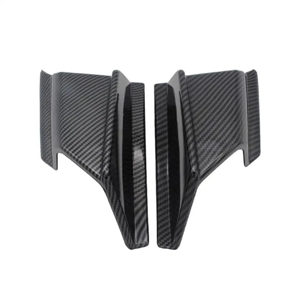 BBIGTIFWX Motorrad-Winglets Für H&ONDA ADV150 ADV 150 2019 2020 Motorrad Winglet Vorderseite Spoiler Flügel Protector(Carbon Fiber Pattern) von BBIGTIFWX