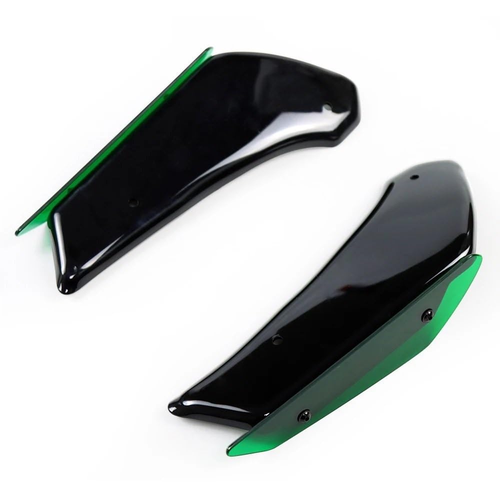 BBIGTIFWX Motorrad-Winglets Für H&ONDA CBR1000RR CBR 1000 RR SP SP2 2017 2018 2019 Motorrad Verkleidung Teile Aerodynamische Flügel Kit Feste Winglet Verkleidung Flügel(Green) von BBIGTIFWX