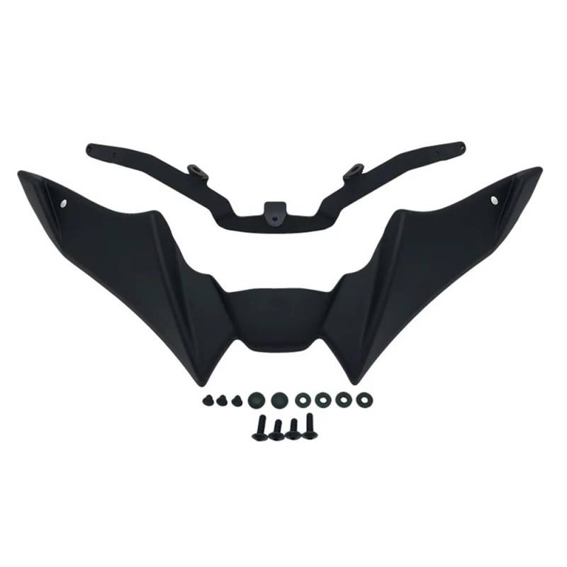 BBIGTIFWX Motorrad-Winglets Für Y&AMAHA MT-09 MT09 MT 09 SP 2021 2022 2023 Motorrad Sport Abtrieb Forntal Spoiler Aerodynamische Flügel Deflektor(Black) von BBIGTIFWX