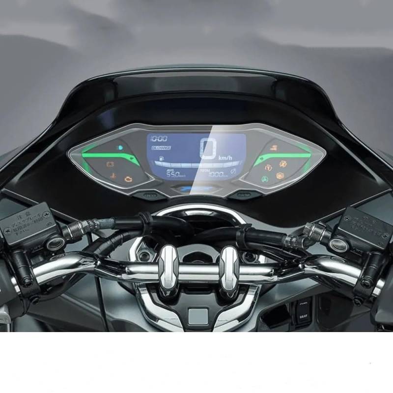 BBIGTIFWX Tacho-Schutzfolie Für H&ONDA PCX160 PCX125 2021 2022 PCX 160 125 Motorrad Instrument Cluster Kratzschutz Film Dashboard Screen Protector(1pcs) von BBIGTIFWX