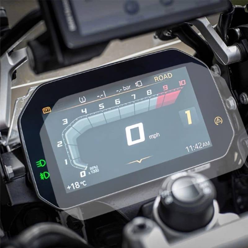 BBIGTIFWX Tacho-Schutzfolie Motorrad Instrument Cluster Screen Protector Tacho Film Motorrad Zubehör Für B&MW R1200GS R1250GS ADV 1200 GS von BBIGTIFWX