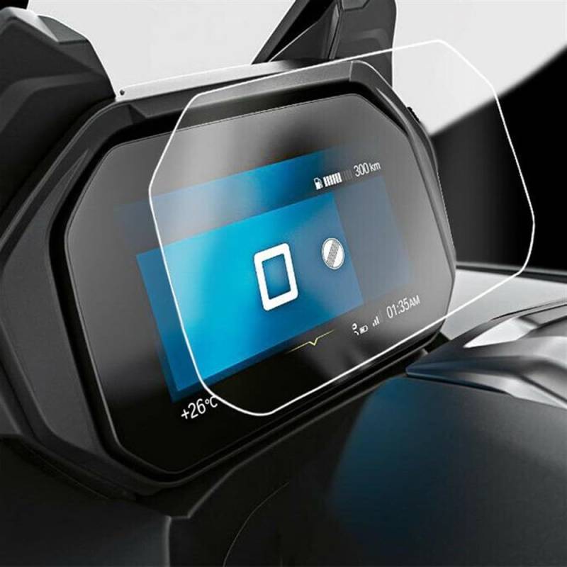 BBIGTIFWX Tacho-Schutzfolie Motorrad TPU Instrument Dashboard Screen Protector Abdeckung Aufkleber Für B&MW C400GT C400X F750GS F850GS F900R R1200GS 2018-2021 von BBIGTIFWX