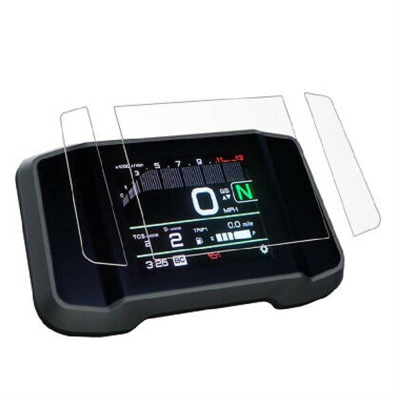 BBIGTIFWX Tacho-Schutzfolie Motorrad Zubehör Instrument Dashboard Tacho Schutz Film Bildschirm Für Y&AMAHA MT-09 FZ-09 SP 2021 2022(1set) von BBIGTIFWX