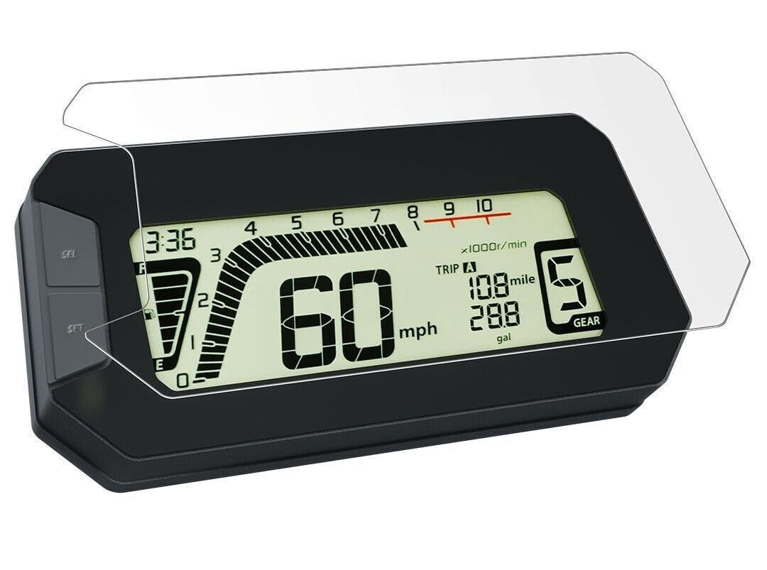 BBIGTIFWX Tacho-Schutzfolie Motorrad Zubehör Scratch Cluster Screen-Dashboard Schutz Instrument Film Für H&ONDA CRF 300F 2023 CB300F(2 Sets) von BBIGTIFWX