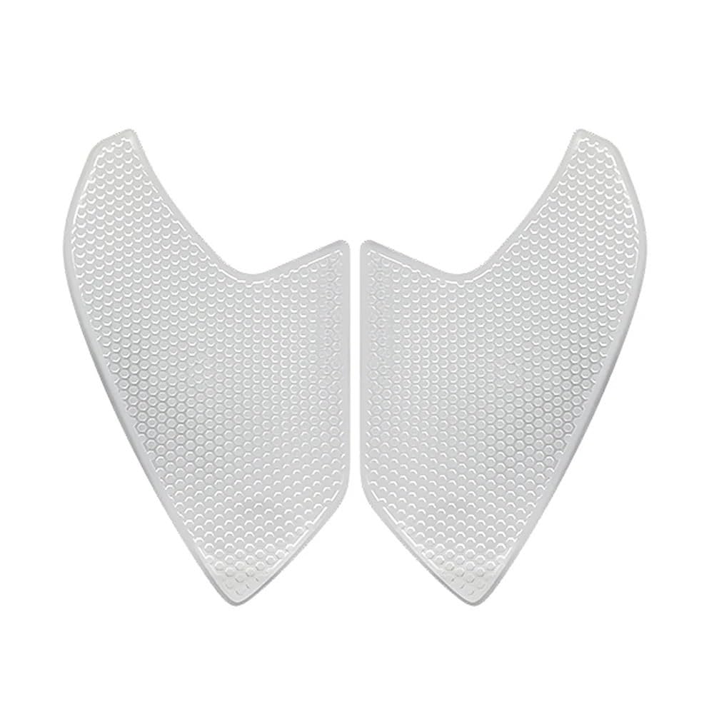 Motorrad rutschfeste Seitliche Tank Pad Aufkleber Für R1200GS LC R1250GS 2020 2019 2018 2017 Motorrad Seite Kraftstoff Tank Pad Gummi Aufkleber Seite Pad(White) von BBIGTIFWX