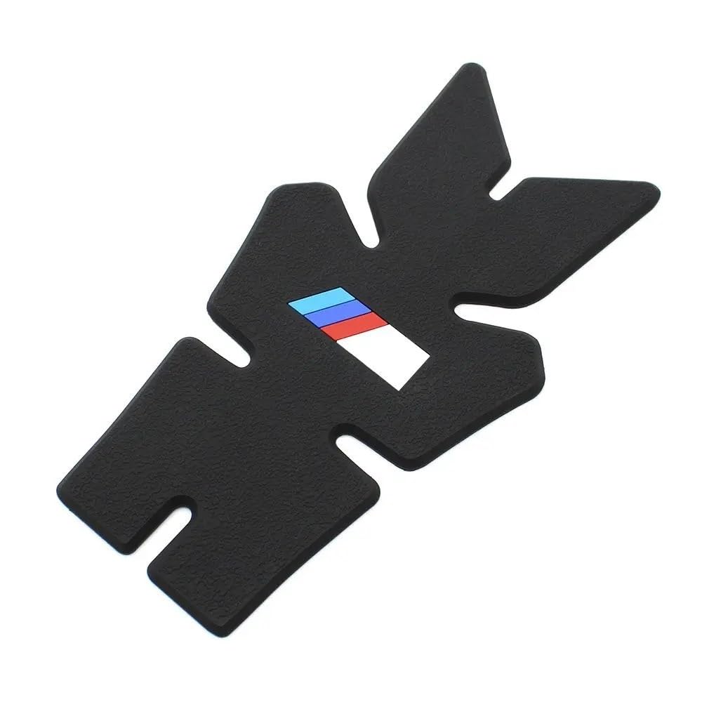 Motorrad rutschfeste Seitliche Tank Pad Aufkleber Für S1000RR 2019-2023 S1000R 2021-2023 M1000RR Hp4 Motorrad Gummi 3D Kraftstoff Tank Aufkleber Pad Anti Slip Traktion Aufkleber(Middle) von BBIGTIFWX