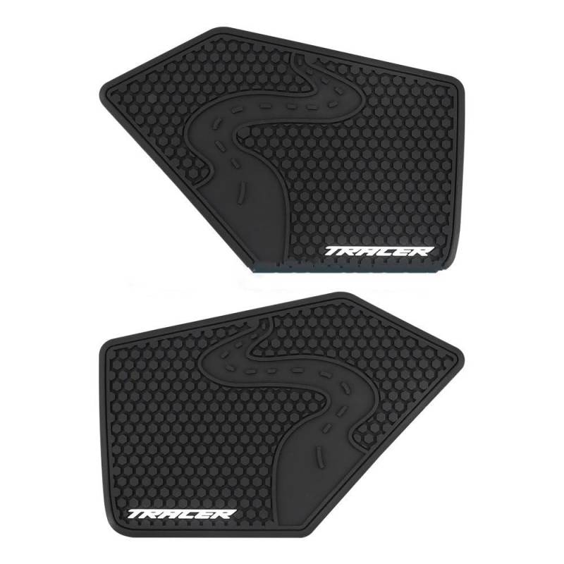 Motorrad rutschfeste Seitliche Tank Pad Aufkleber Für Tracer 9 GT TRACER9 2021 – Seitliches Kraftstofftankpad, rutschfeste Tankpads, Schutzaufkleber, Aufkleber, Gas-Kniegriff,(Left and Right) von BBIGTIFWX