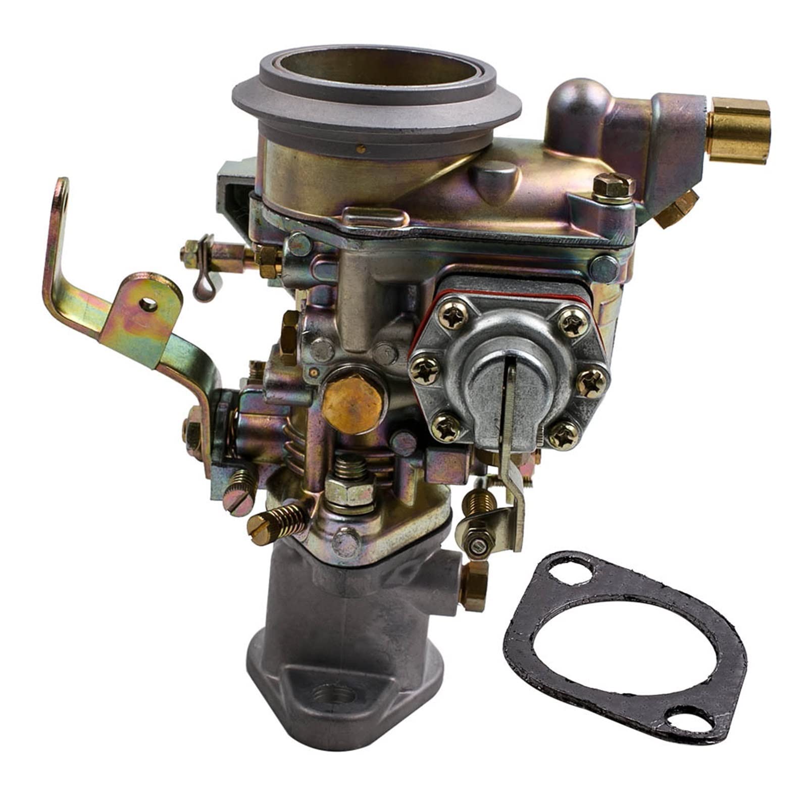 1 x Vergaser, kompatibel mit Jeep CJ3B 1953-1968, CJ5 CJ6 1955, 1956-1975, Carb 17701.02, 923808, 17701.02 von BBSKBDFUT