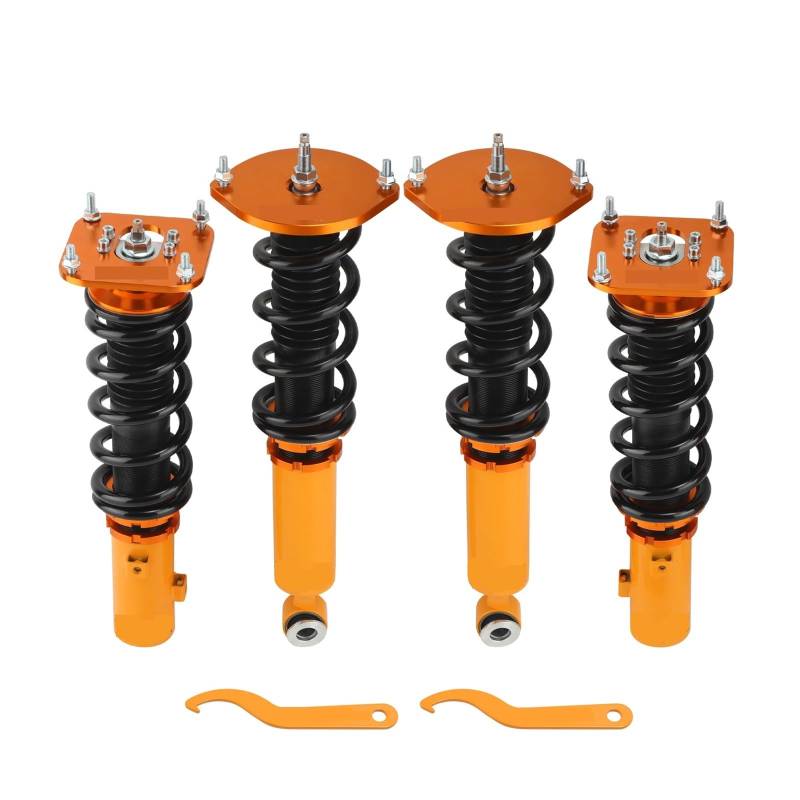 24 Ways Adjustable Coilover Coilovers Compatible With Mazda RX7 RX-7 S4 S5 FC3S 1986-1991 Adjustable Damper Coilovers Suspension Shock Strut von BBSKBDFUT