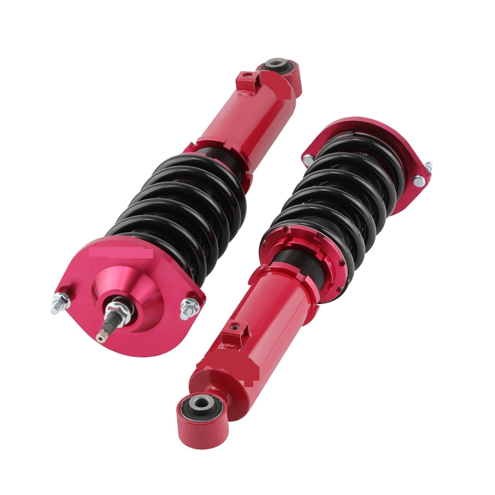 24-fach verstellbarer Dämpfer-Coilover kompatibel mit Mazda Miata MX5 MX-5 NA 1989-1998 Reihenhöhe Coilovers kompatibel mit NA Schraubenfeder-Stoßdämpfer-Set von BBSKBDFUT