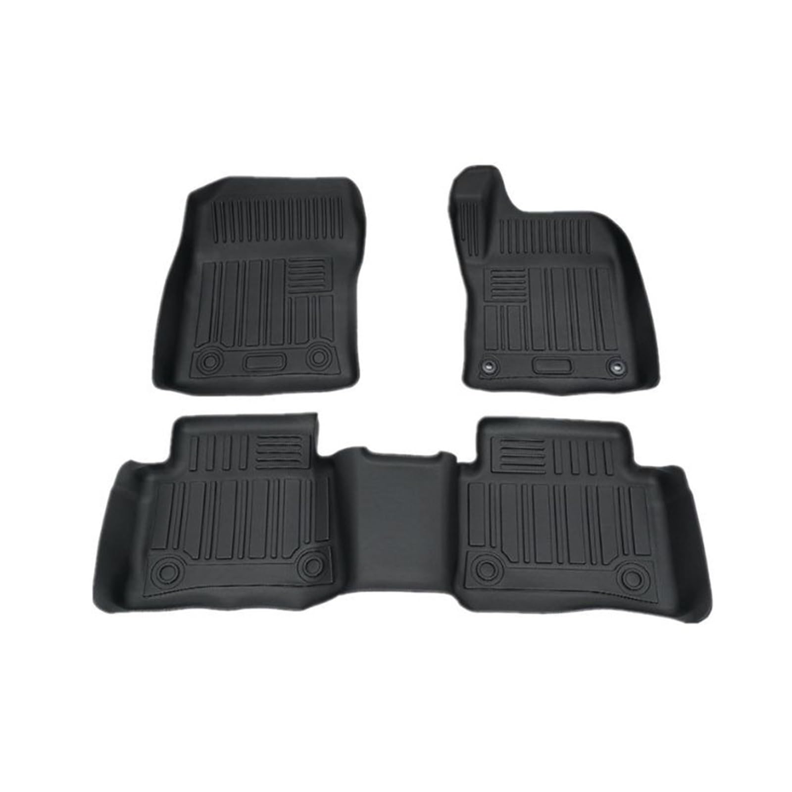 3D TPE RHD Lantai Tikar Mobil for Lantai Mobil Liner Nampan Kaki Bantalan Karpet Tikar Aksesori Otomatis Kompatibel Mit Prius 50 2015-2021 Xw50 von BBSKBDFUT