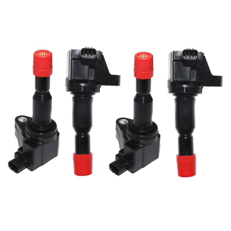 4pcs/set Ignition Coil Compatible With CITY IV Saloon 2002-2008 Compatible With JAZZ II III 30520-PWC-003 CM1110 30520PWC003 UF581 von BBSKBDFUT