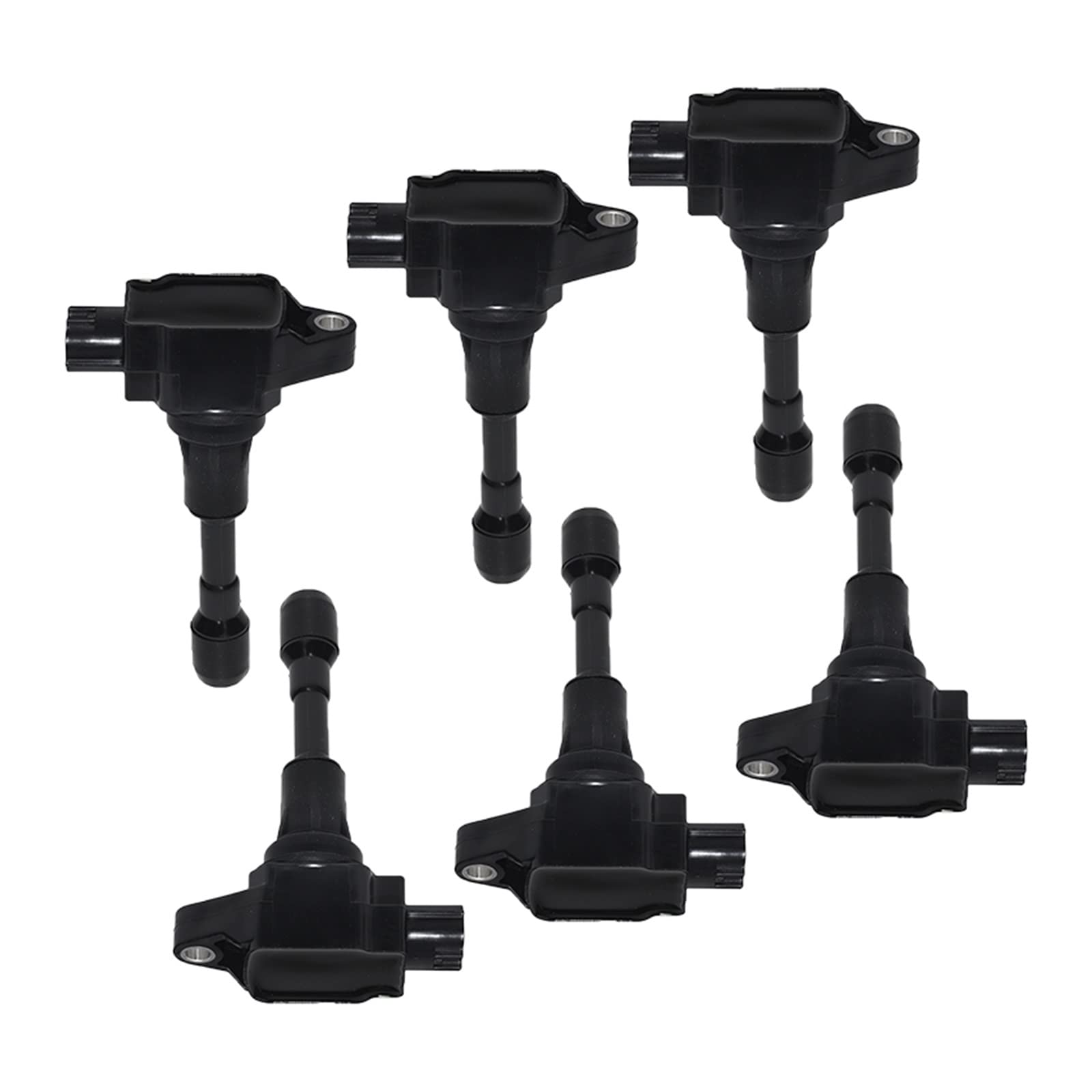 6Pcs/Set Car Ignition Coil 22448JF00A 22448JF00B Compatible With GT-R (R35) V6-3.8L 2009-2017 T NISMO 2014- UF638 Engine VR38DETT von BBSKBDFUT