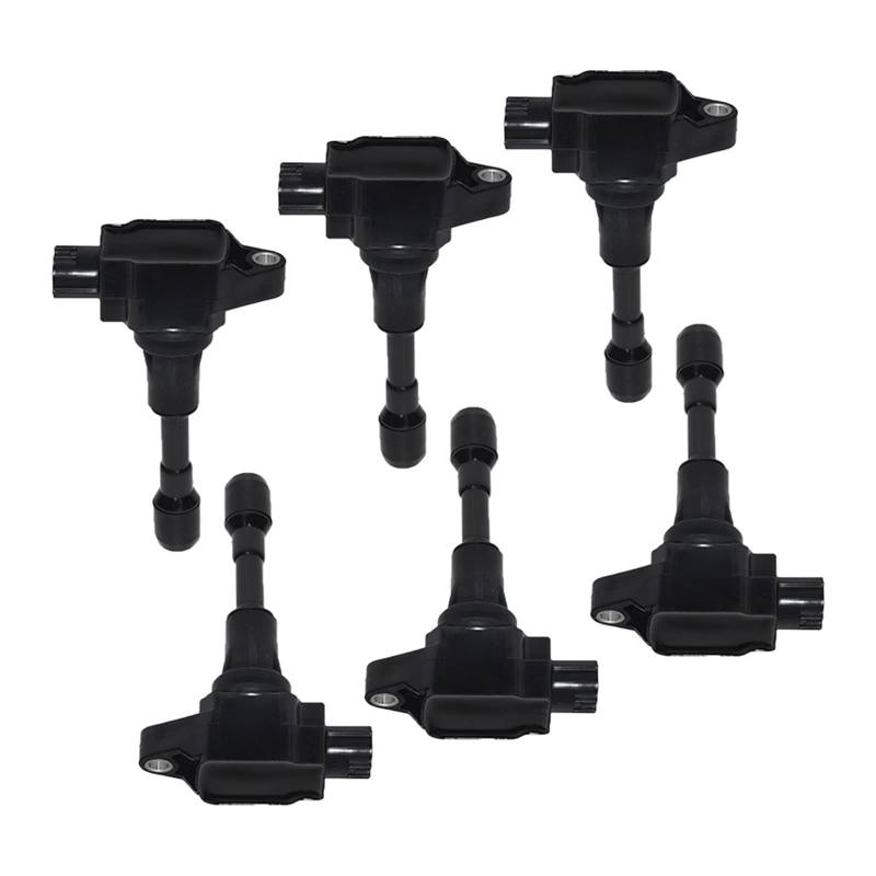 6Pcs/Set Car Ignition Coil 22448JF00A 22448JF00B Compatible With GT-R (R35) V6-3.8L 2009-2017 T NISMO 2014- UF638 Engine VR38DETT von BBSKBDFUT