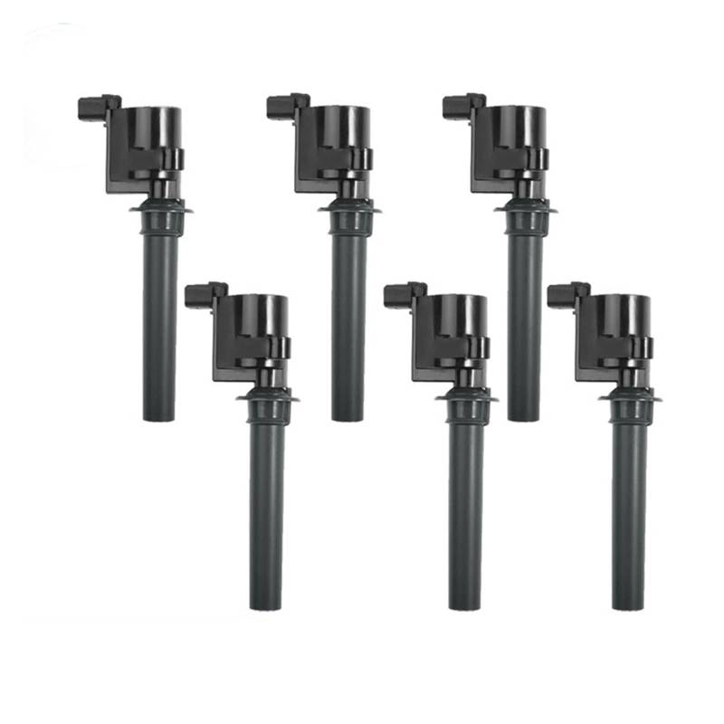 6Pcs 18LZ-12029-AB 18LZ-12029-AA Ignition Coil Compatible With Mazda Tribute MPV Compatible With Escape Limited V6 3.0L 18LZ12029AB 18LZ12029AAA von BBSKBDFUT