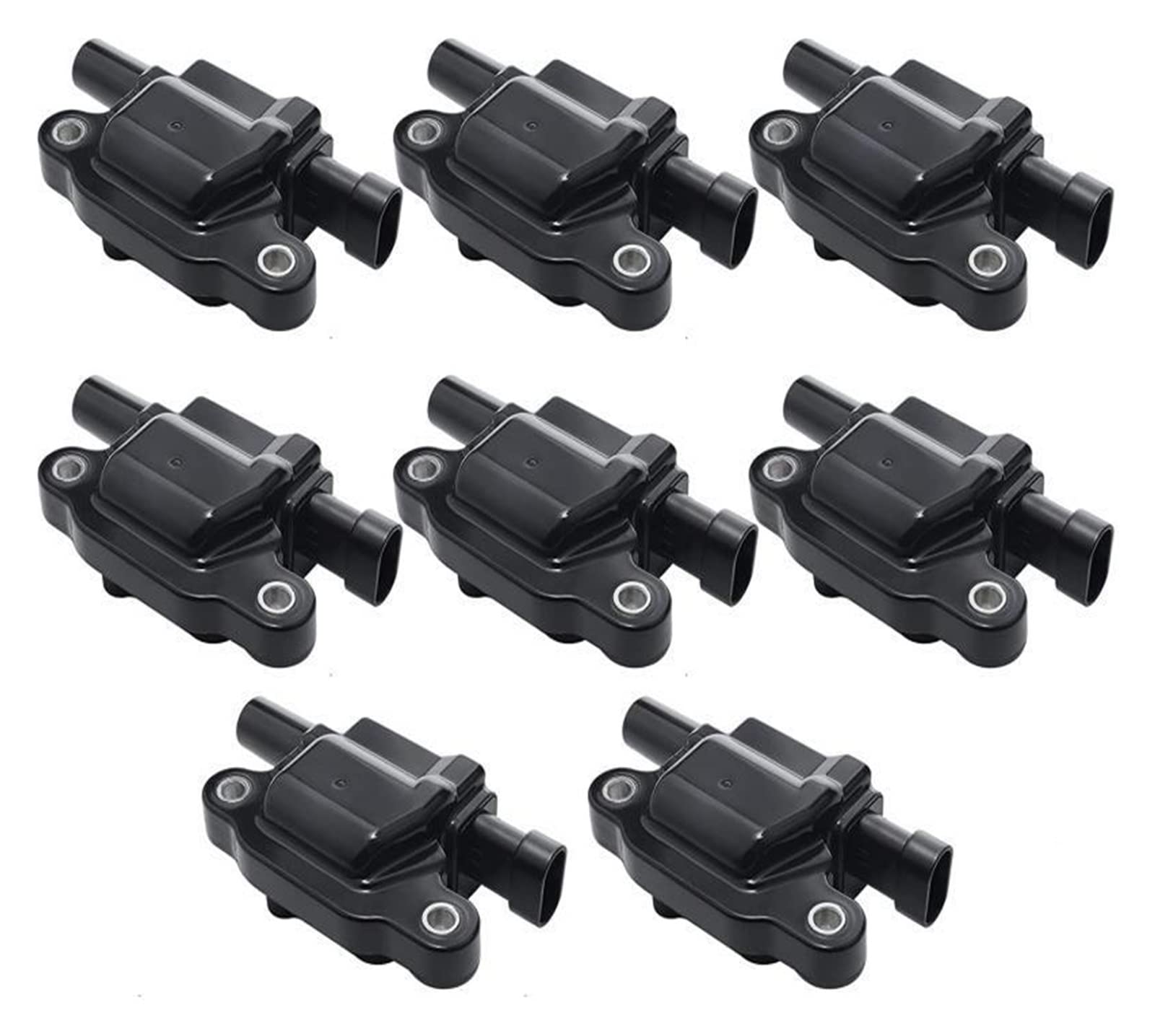 8 Pack UF413 Square Ignition Coils Compatible With Silverado 1500 Tahoe Camaro Compatible With GMC V8 von BBSKBDFUT