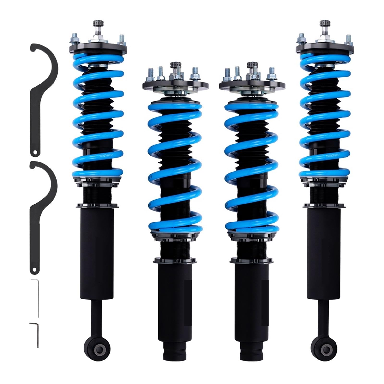 COT6 Adjustable Damper Shock Suspensio Compatible With Accord CL9 Acura TSX 2003 2004 2005 2006 2007 2008 von BBSKBDFUT