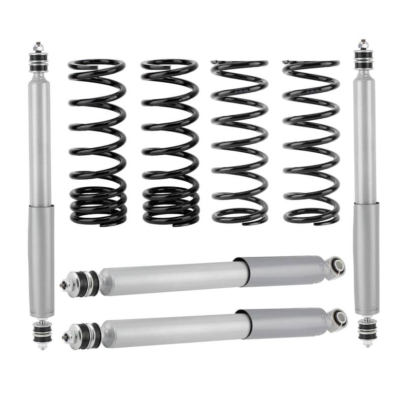 Front Shocks & Coil Spring Suspension Kit Compatible With Land Rover Discovery 1 1994-1999 von BBSKBDFUT