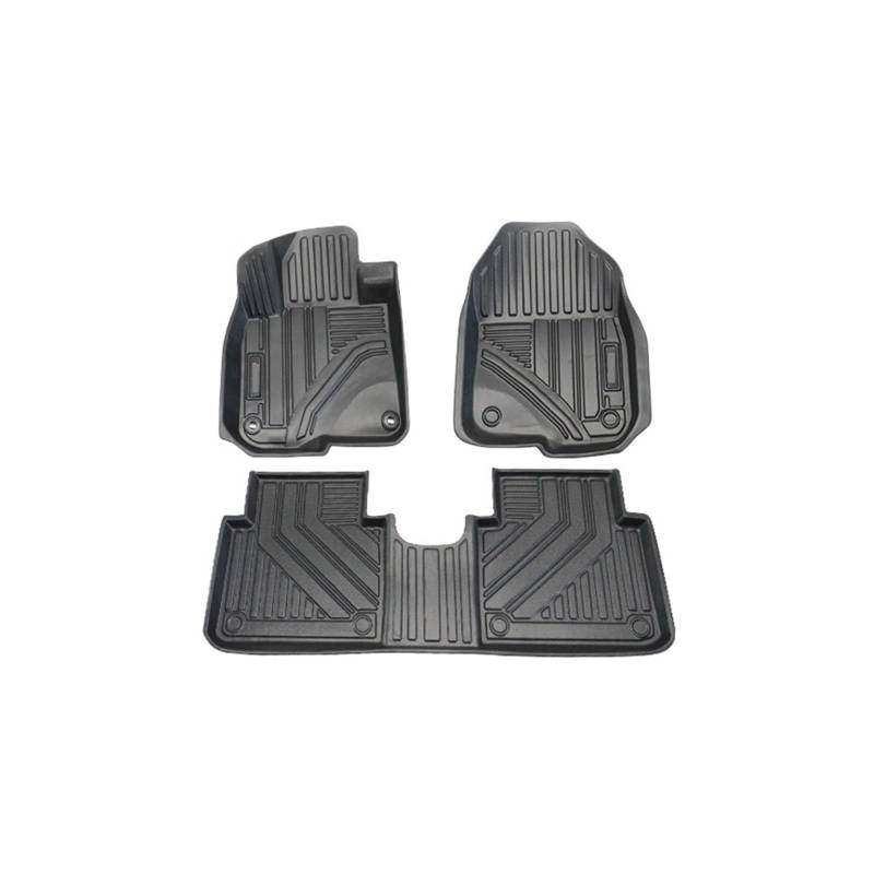 Karpet Lantai Mobil TPE LHD 3D Set Länge for Kompatibel Mit CR-V CRV 2017-2021 Karpet Alas Kaki Alas Kaki Aksesori Mobil von BBSKBDFUT