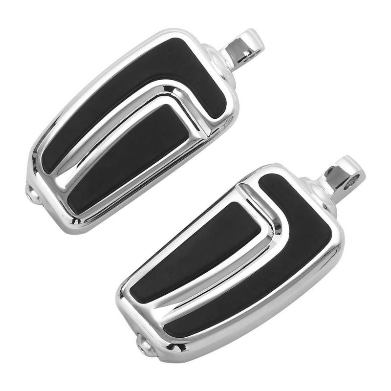 Motorcycle 10mm Male Mount-Style Foot Pegs Compatible with Harley Touring Softail Dyna Sportster XL 1200 XL 883 Street Bob Super Glide FXDF(A) von BBSKBDFUT