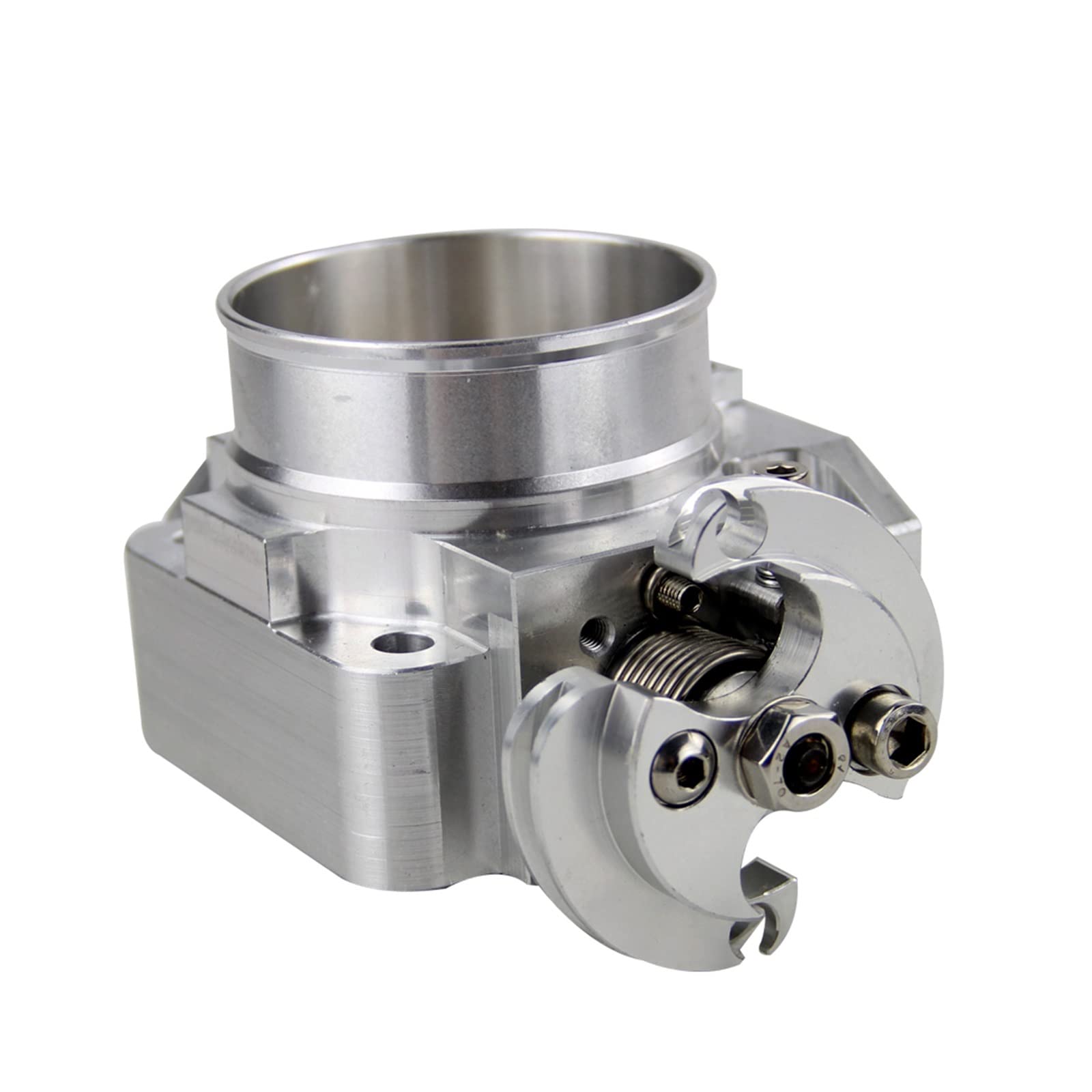 THROTTLE BODY Compatible With Mitsubishi Evo 4 5 6 70mm Uprated Racing Billet Throttle Body VR6941 von BBSKBDFUT