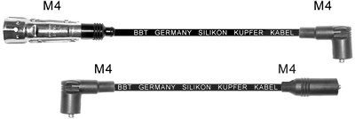 Bbt Zündleitungssatz [Hersteller-Nr. ZK0320] für Seat, Skoda, VW von BBT