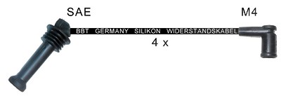 Bbt Zündleitungssatz [Hersteller-Nr. ZK1897] für Ford von BBT