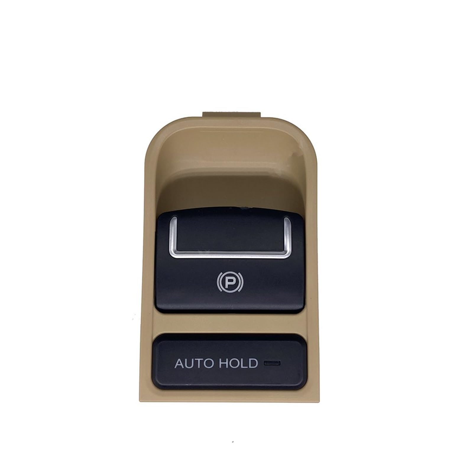 BBWUQIU Auto-Bremsknopf Kompatibel Mit VW Für Tiguan Für Sharan Autozubehör Elektrische Parkbremse EPB-Handbremsen-Steuerschalterknopf OEM 5N0927225A(Beige) von BBWUQIU