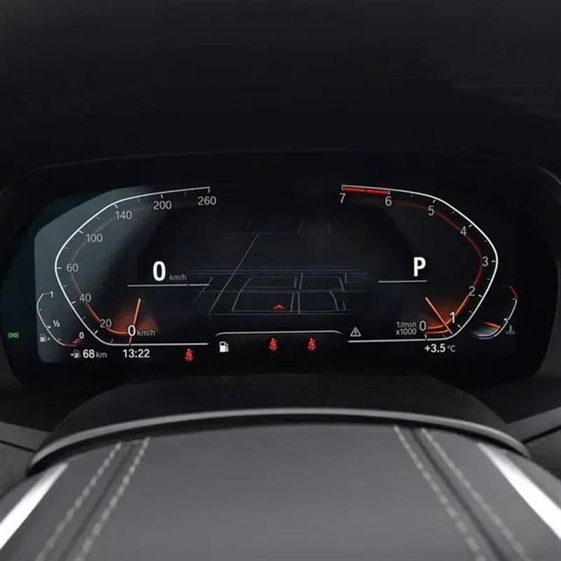 BBWUQIU Displayschutzfolie Kompatibel Mit Für X5 Für X6 2019 2020 Auto-Innenraum-Schutzfolie Auto-Navigations-Bildschirm-Schutzfolienaufkleber Autozubehör(Dashboard Low Match) von BBWUQIU