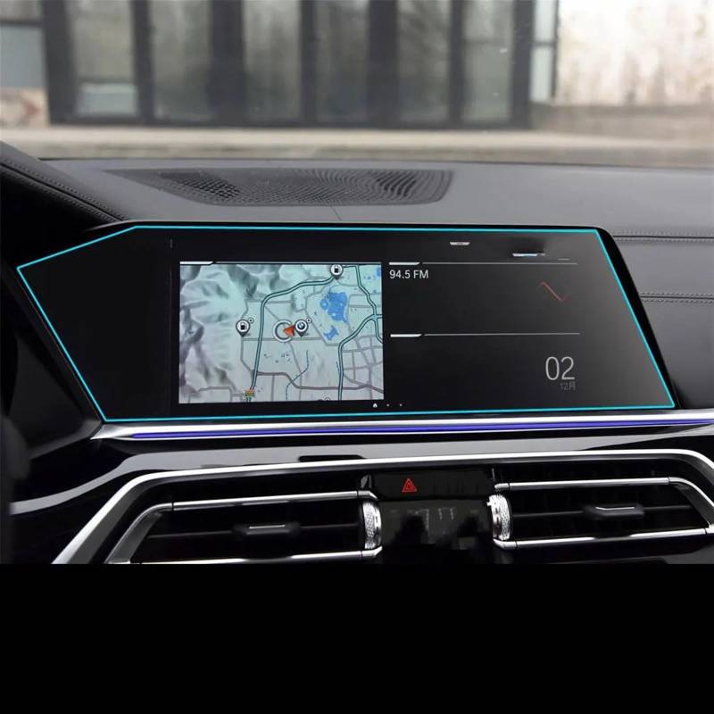 BBWUQIU Displayschutzfolie Kompatibel Mit Für X5 G05 12,3 Zoll Autonavigation Schutzfolie Panzerglas Displayschutzfolie Autoinstrument Schutzfolie von BBWUQIU