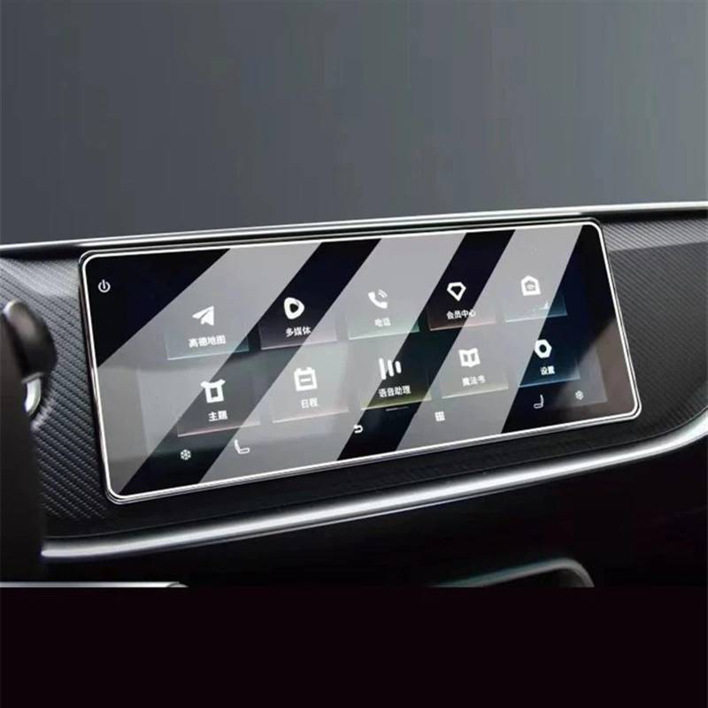 BBWUQIU Displayschutzfolie Kompatibel Mit Geely Für Binray 2021 Navigation Display Screen Schutz Film Auto Instrument Transparent Schutz Film Auto Zubehör(GPS) von BBWUQIU