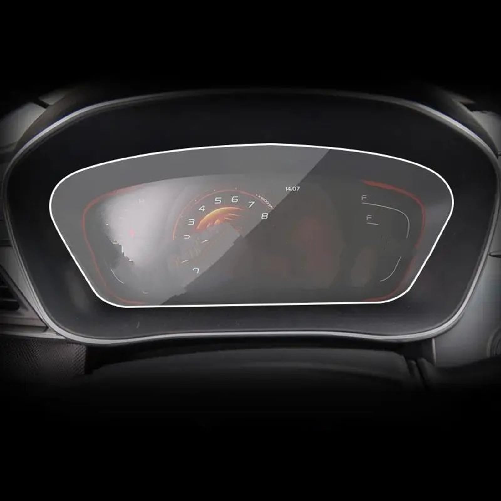 BBWUQIU Displayschutzfolie Kompatibel Mit Geely Für Coolray Für Escape 2020 2021 Auto Navigation Display Schutzhülle Film Aufkleber Auto Innen Armaturenbrett Schutzhülle von BBWUQIU