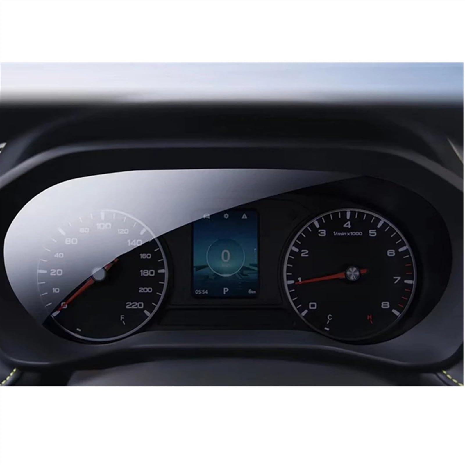 BBWUQIU Displayschutzfolie Kompatibel Mit MG Für Roewe Ei5 2021 2022 2023 Center Control Displayschutzfolie Displayschutzfolie Aus Gehärtetem Glas Autozubehör(Dashboard) von BBWUQIU