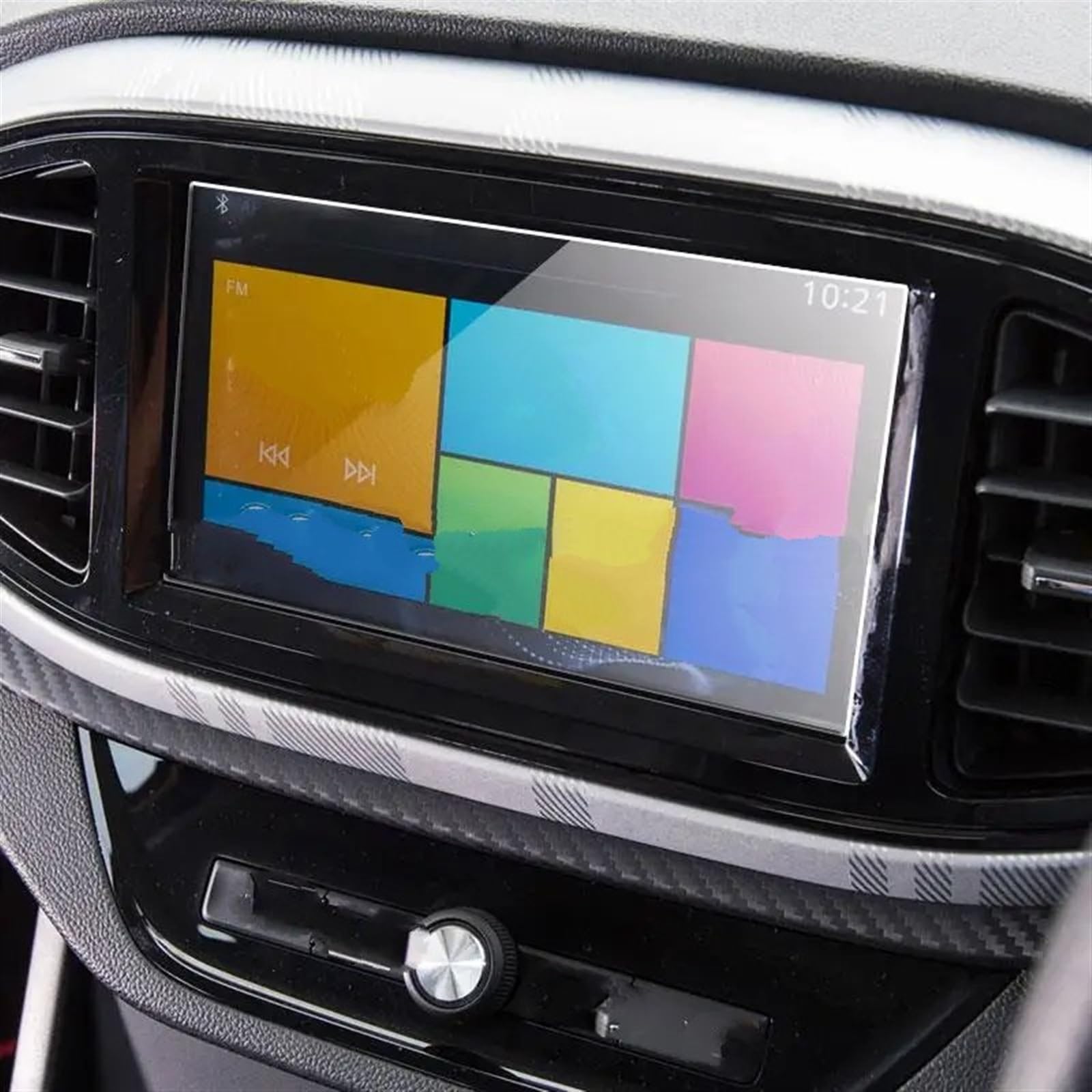 BBWUQIU Displayschutzfolie Kompatibel Mit Mg Für 3 2021 8 Zoll Auto Navigation Schutz Film Gehärtetem Glas Screen Schutz Film Auto Instrument Schutz Film von BBWUQIU