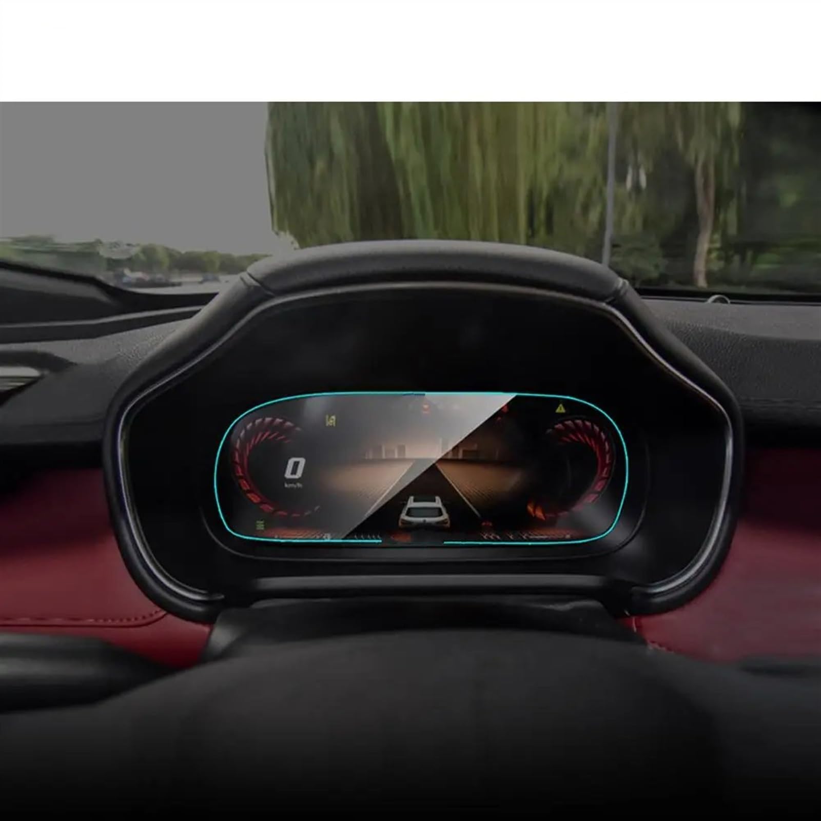 BBWUQIU Displayschutzfolie Kompatibel Mit Mg Für Hs 2019 2020 Auto Instrument Transparent Schutz Film Navigation Display Screen Schutz Film Auto Zubehör von BBWUQIU