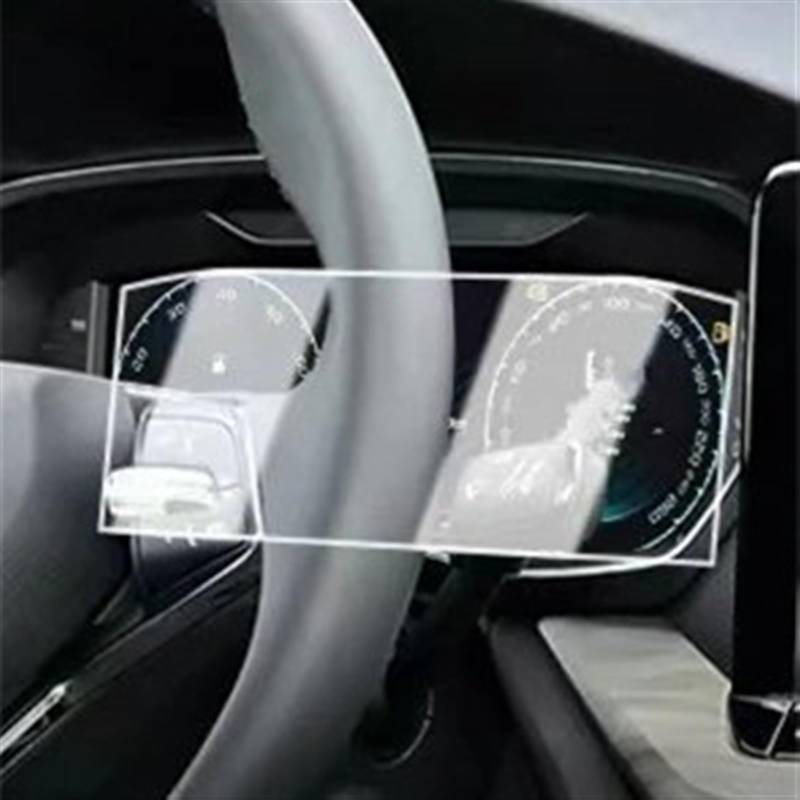 BBWUQIU Displayschutzfolie Kompatibel Mit Skoda Für Octavia Pro 2020 2021 2022 2023 Auto Navigation Display Schutzhülle Film Aufkleber Gehärtetem Glas Schutz Film(Dashboard) von BBWUQIU