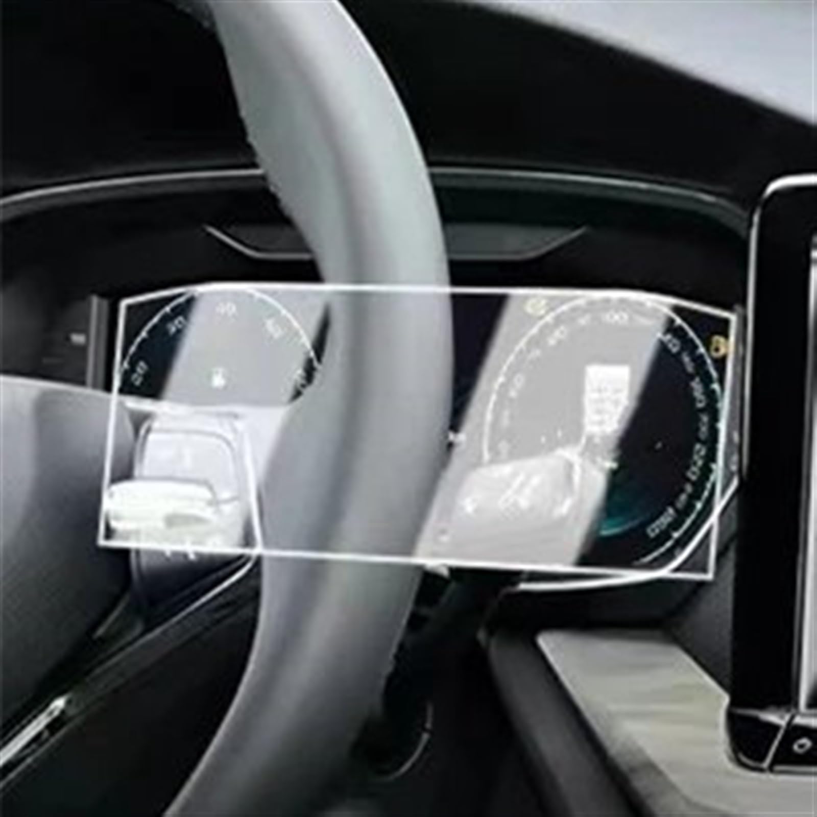 BBWUQIU Displayschutzfolie Kompatibel Mit Skoda Für Octavia Pro A8 2020 2021 2022 2023 Auto-Innenraum-Armaturenbrett-Schutzfolie Displayschutzfolie Aus Gehärtetem Glas(Dashboard) von BBWUQIU