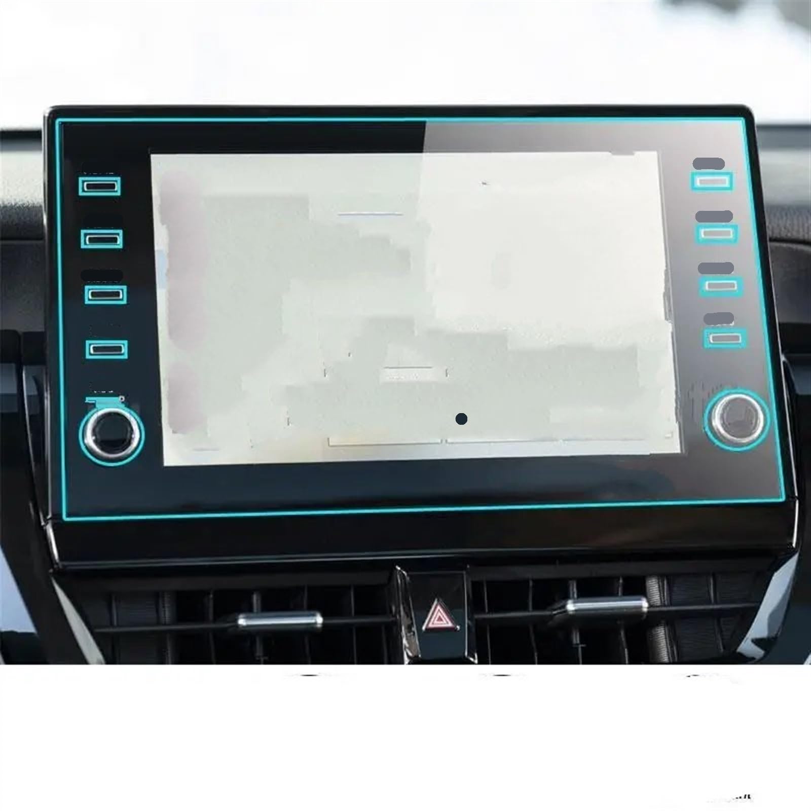 BBWUQIU Displayschutzfolie Kompatibel Mit Toyota Für Camry 2021 2022 9 Zoll Navigation Display Schutz Film Gehärtetem Glas Schutz Film Auto Zubehör von BBWUQIU