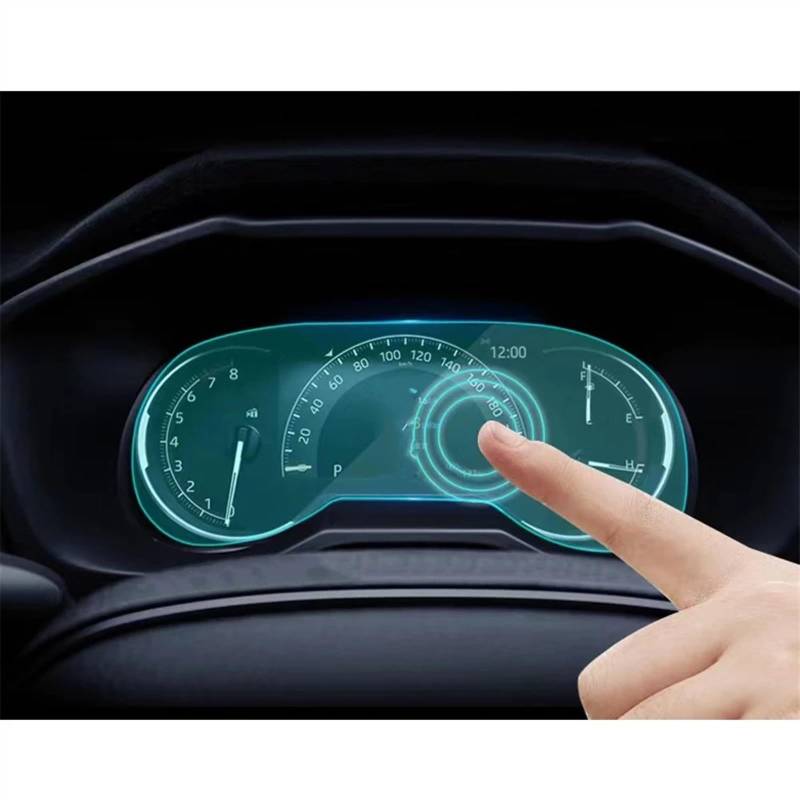 BBWUQIU Displayschutzfolie Kompatibel Mit Toyota Für Rav4 2019 2020 2021 2022 2023 Navigation Display Screen Schutz Film Center Control Screen Schutz Film von BBWUQIU