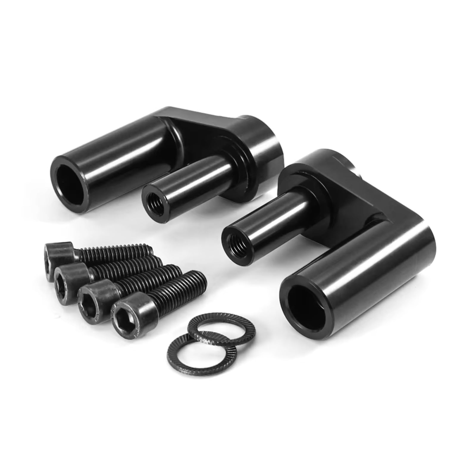 BBWUQIU Motorrad Lenker Riser Für R1200RT Für R1250RT 2014 2015 2016 2017 2018 2019 2020- Motorrad Einstellbare Lenker Riser Kit Motorrad Handbar Rising Clamp(Black) von BBWUQIU