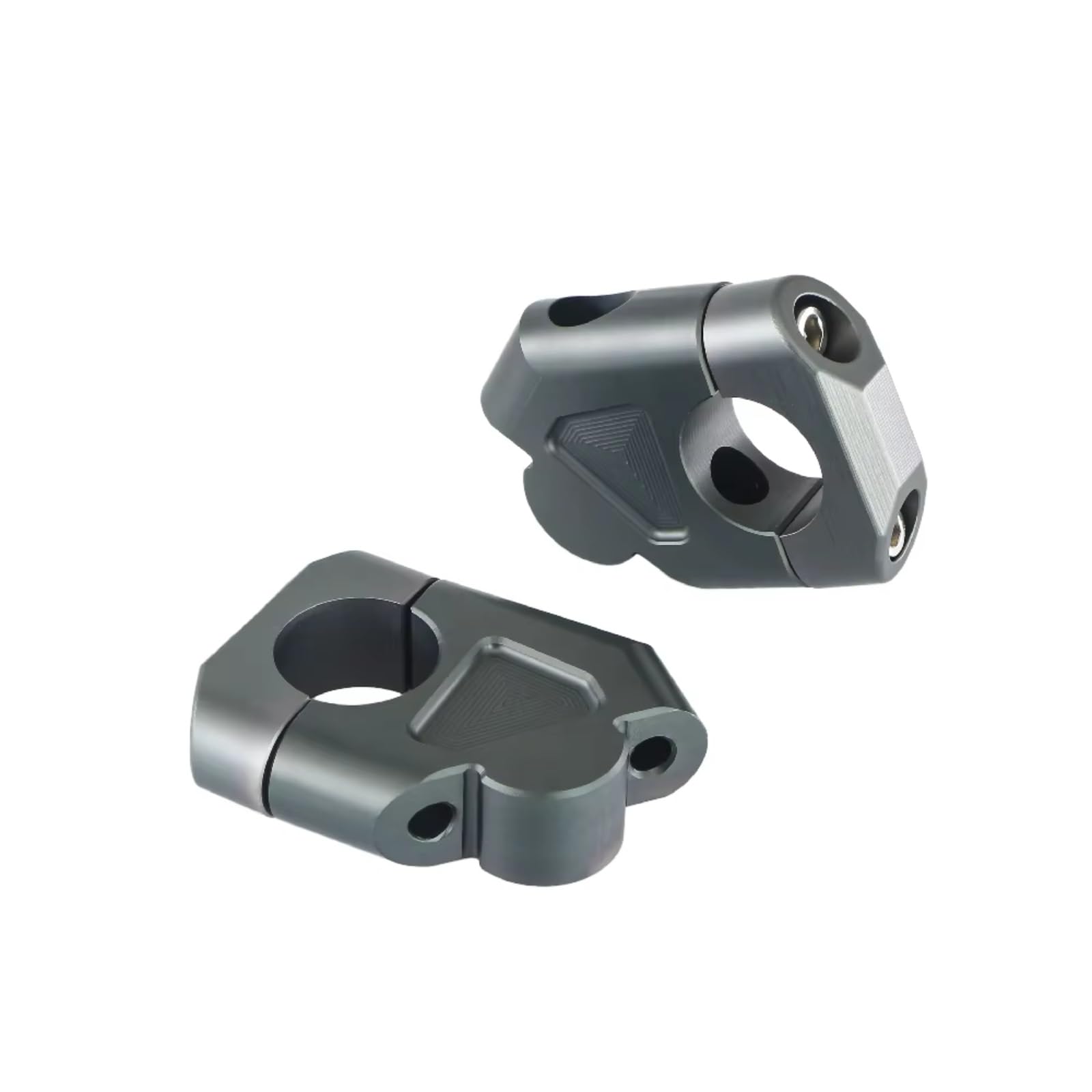 BBWUQIU Motorrad Lenker Riser Für R1250GS Für Adventure 2018 2019 2020 2021 Motorrad Lenker Riser Montieren Klemme Raiser Adapter Motorrad Lenker Montieren Klemme Heber(Gray) von BBWUQIU