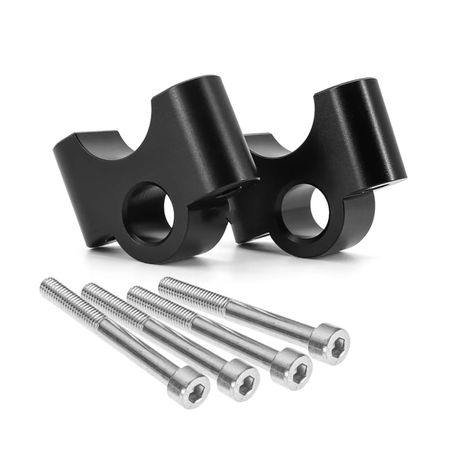 BBWUQIU Motorrad Lenker Riser Für R1250RT 2021 2022-35MM Motorrad Lenker Riser Klemme Lift Lenker Verlängerung Adapter Motorrad Lenker Halterung Klemme Heber(Black) von BBWUQIU