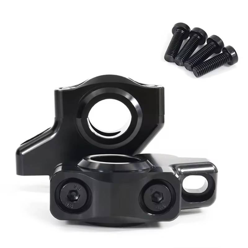 BBWUQIU Motorrad Lenker Riser Kompatibel Mit Suzuki Für V-Strom 250 650 1000 22 Mm 7/8 Zoll Motorrad Lenkererhöhungsklemme Lenkermontage Riser Versetzt Verlängert Erhöht(Black) von BBWUQIU