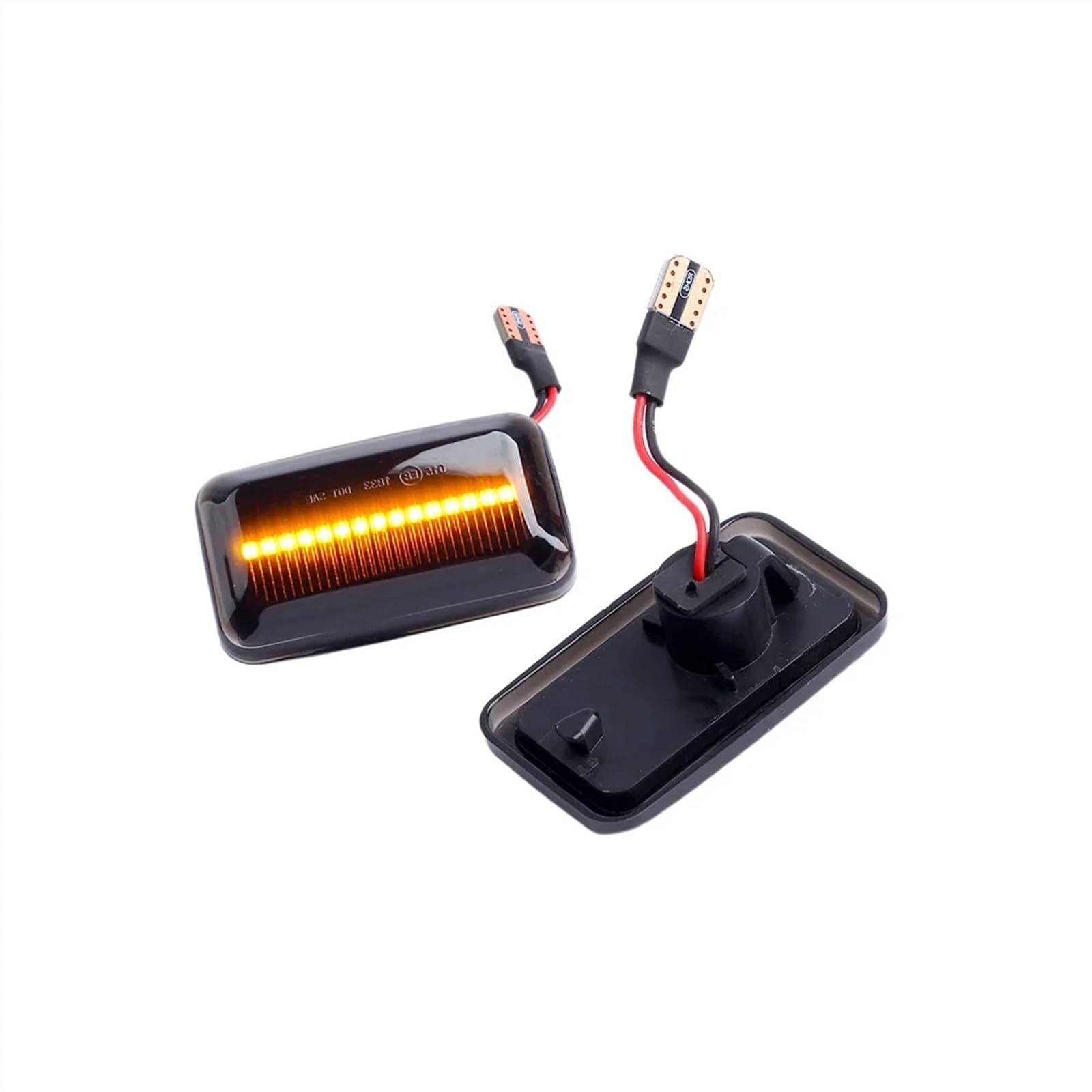 BBWUQIU Rückspiegel Blinker Licht Kompatibel Mit Für A6 S6 100 C3 C4 Für Cabriolet Für Coupe V8 1989-1994 Dynamische Fließende Seitenmarkierungsleuchte Blinkerleuchte von BBWUQIU