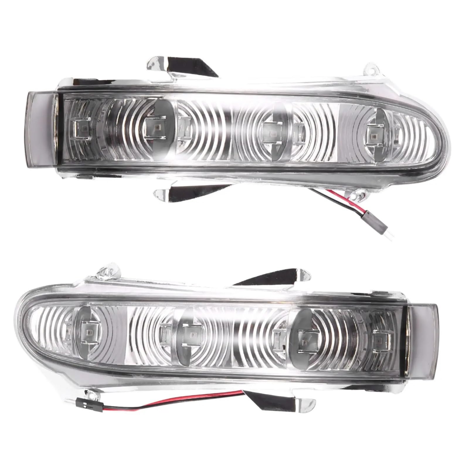 BBWUQIU Rückspiegel Blinker Licht Kompatibel Mit Mercedes Für Benz Für W220 S-Klasse 1999-2002 Für W215 CL-Klasse 1999-2003 1 Paar Blinker Licht Rückspiegelanzeige von BBWUQIU