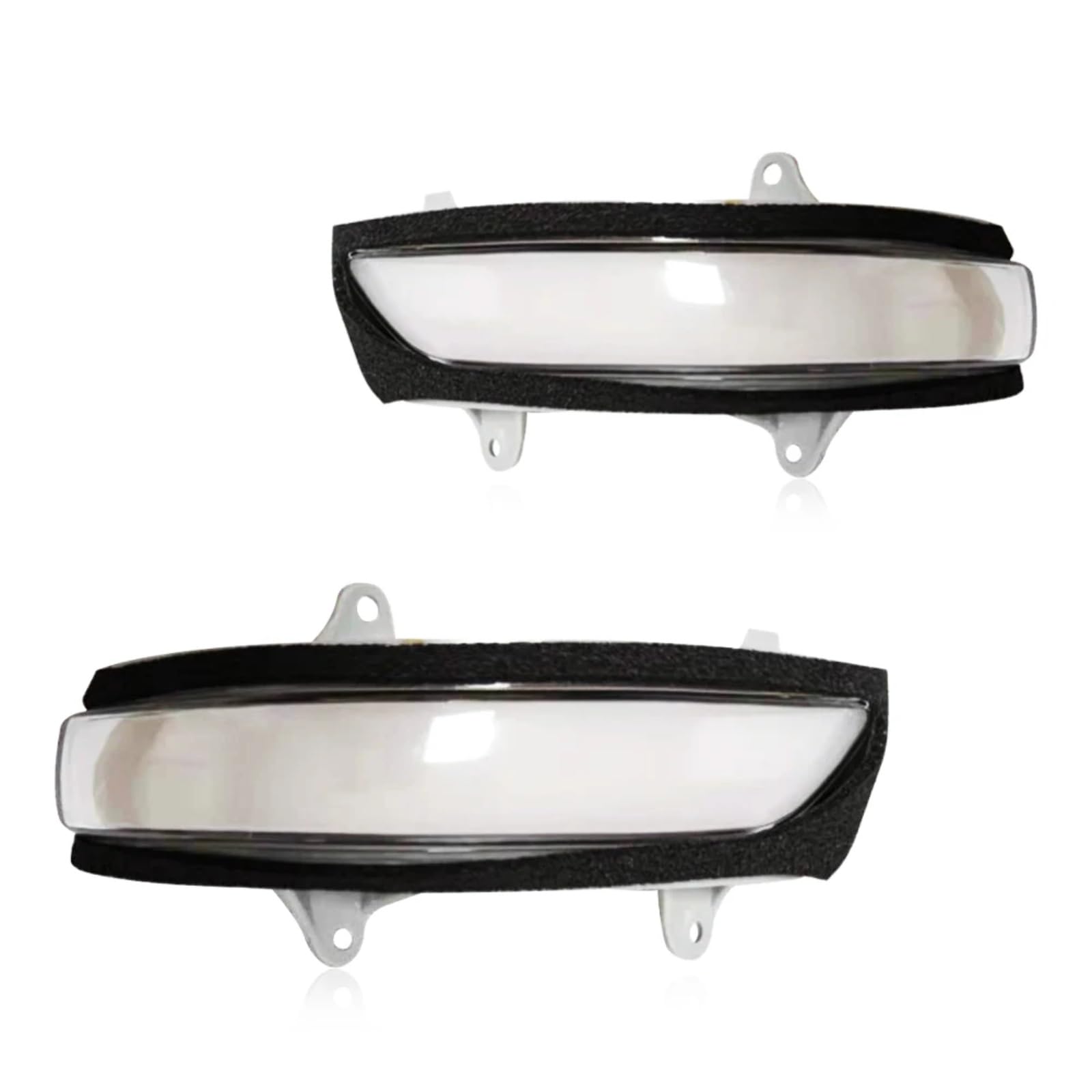 BBWUQIU Rückspiegel Blinker Licht Kompatibel Mit Toyota Für Land Für Cruiser Für Prado 2009-2020 Für Land Für Cruiser 2012-2020 1 Paar Dynamisch Blinkende Blinker(White Cover) von BBWUQIU