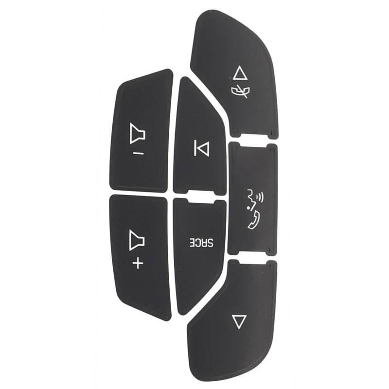 BBWUQIU Schalter Knopf Aufkleber Kompatibel Mit Chevrolet Für Yukon 2007 2008 2009 2010 2011 2012 2013 2014 Knopfaufkleber-Reparaturset Control Dash-Knopfaufkleber von BBWUQIU