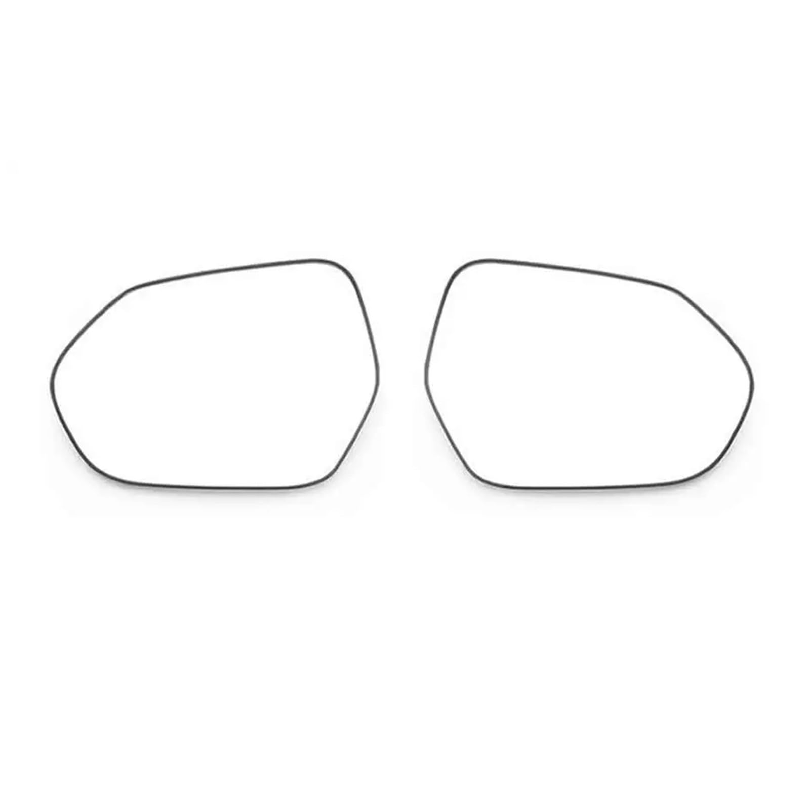 BBWUQIU Seitenspiegelglas Kompatibel Mit Toyota Für Camry 2018 2019 2020 2021 2022 2023 Autozubehör Rückspiegelglas Rückspiegel Umkehrobjektiv Mit Heizung(1 Pair) von BBWUQIU